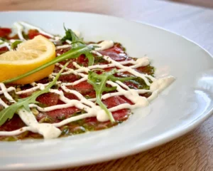 Pizzeria Giovanni - hovězí carpaccio
