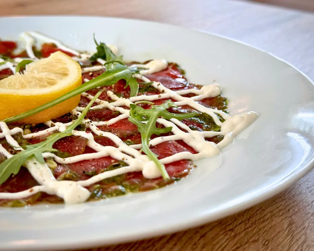 Pizzeria Giovanni - hovězí carpaccio