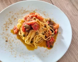 Pizzeria Giovanni - linguine alla puttanesca