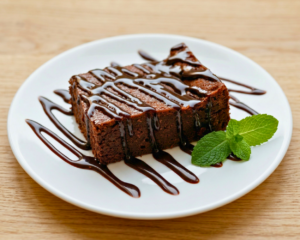 Pizzeria Giovanni - dezert brownies