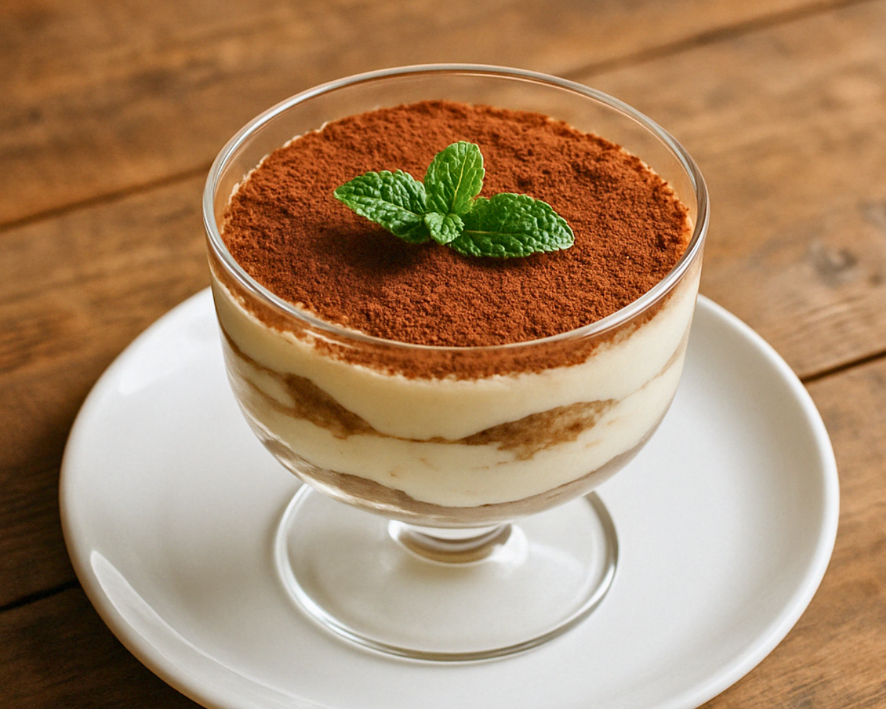 Pizzeria Giovanni - dezert tiramisu
