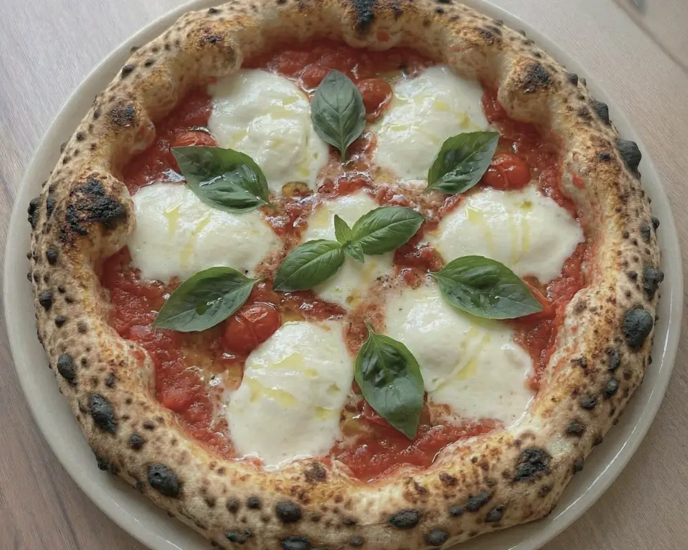 Neapolská pizza Bufalina - Pizzeria Giovanni